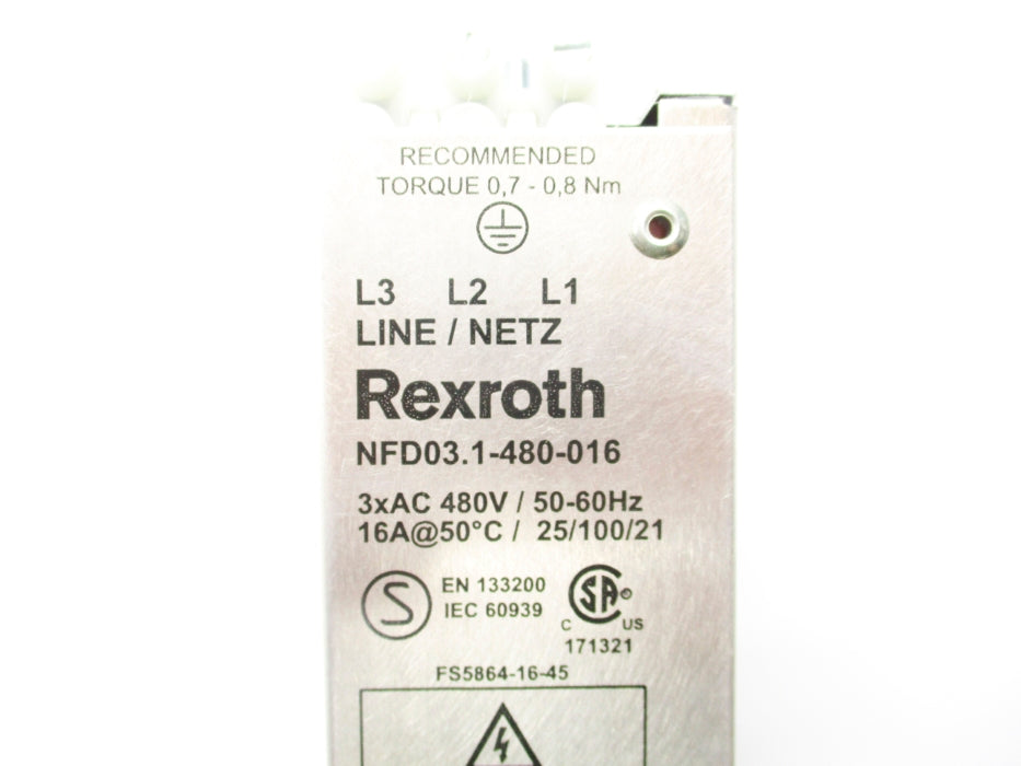 REXROTH NFD03.1-480-016 NSMP
