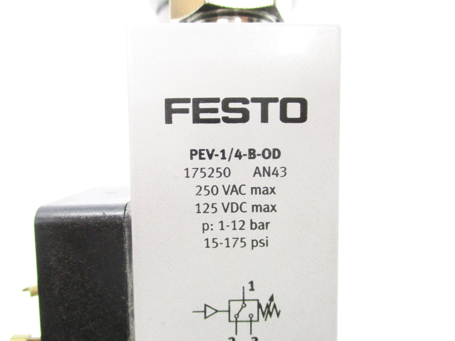 FESTO LFR-1/4-D-MINI-KF 185769 SER. AN43 240PSI NSMP
