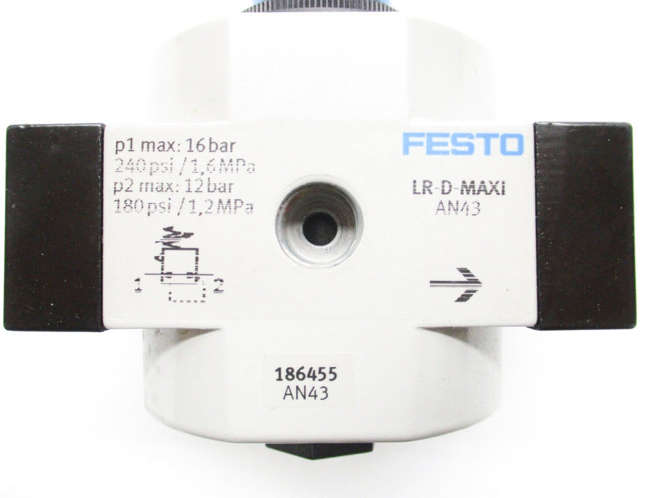 FESTO LR-1/2-D-MAXI 186455 SER. AN43 240PSI NSMP