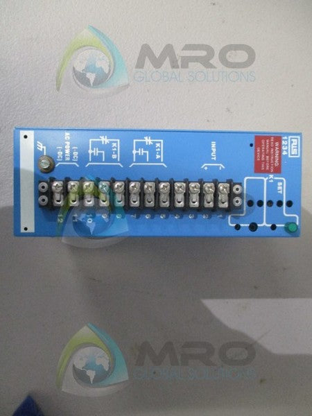 AMETEK ET-1234-H FAILSAFE SINGLE TRIP DC CURRENT VOLTAGE ALARM   NSNP