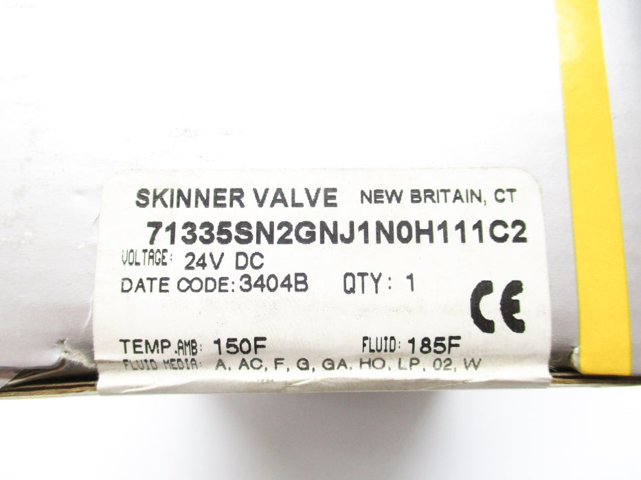 PARKER 71335SN2GNJ1N0H111C2 24VDC NSFS