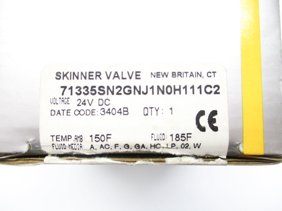 PARKER 71335SN2GNJ1N0H111C2 24VDC 115PSI NSMP