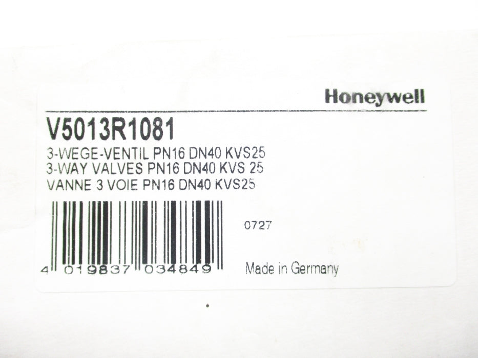 HONEYWELL V5013R1081 NSMP