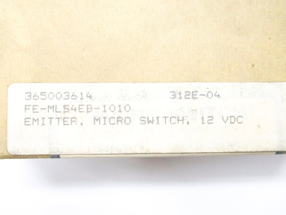 MICRO SWITCH FE-MLS4EB-1010 NSMP
