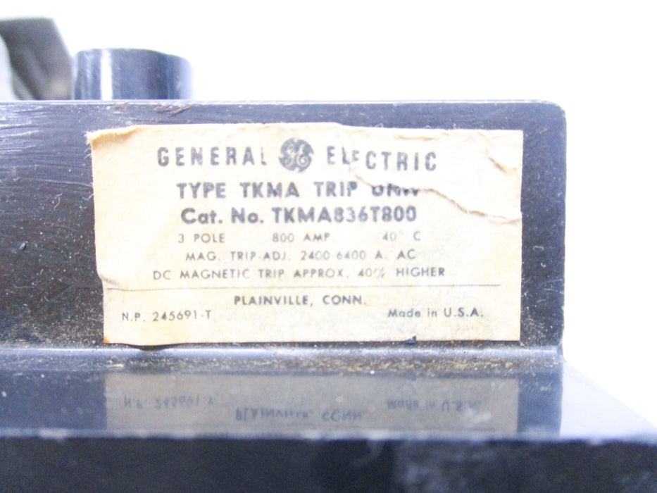 GENERAL ELECTRIC TKMA836T800 800A UNMP