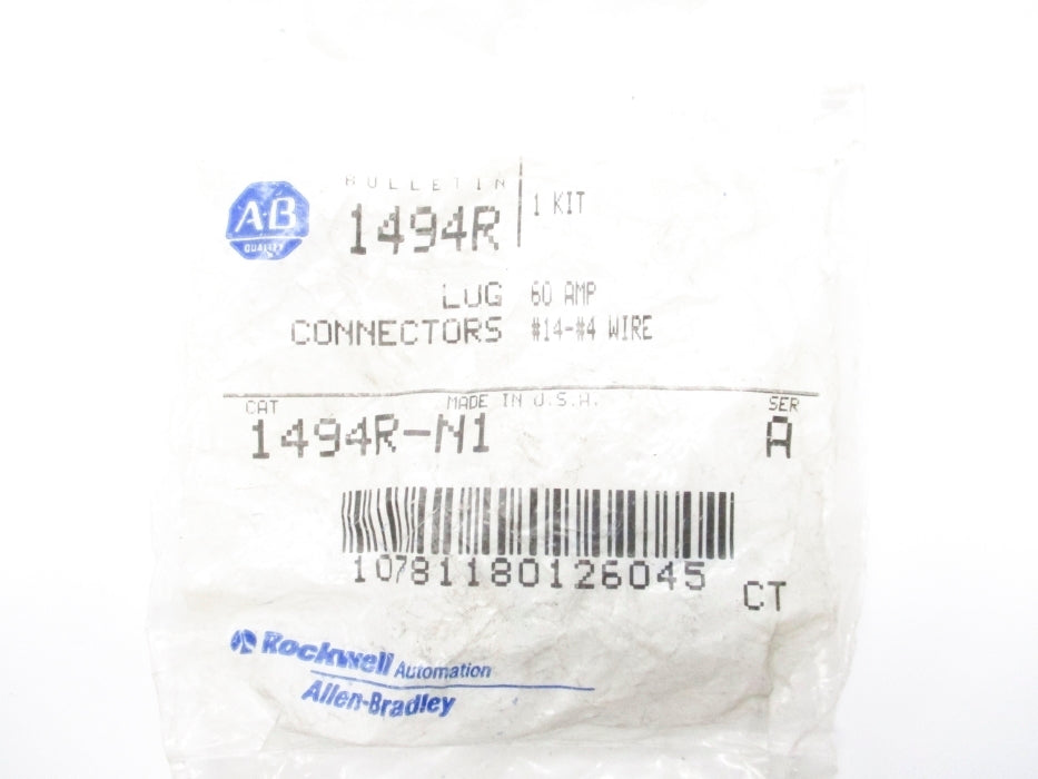 ALLEN BRADLEY 1494R-N1 SER. A (BL/WH) NSMP
