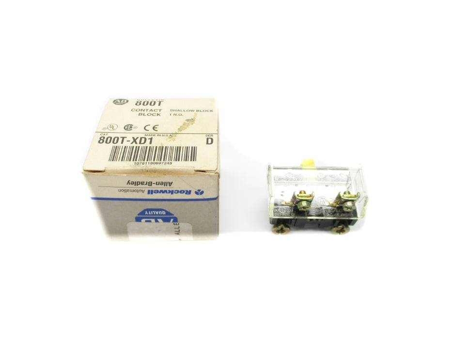 ALLEN BRADLEY 800T-XD1 SER. D (GY/BL) NSMP