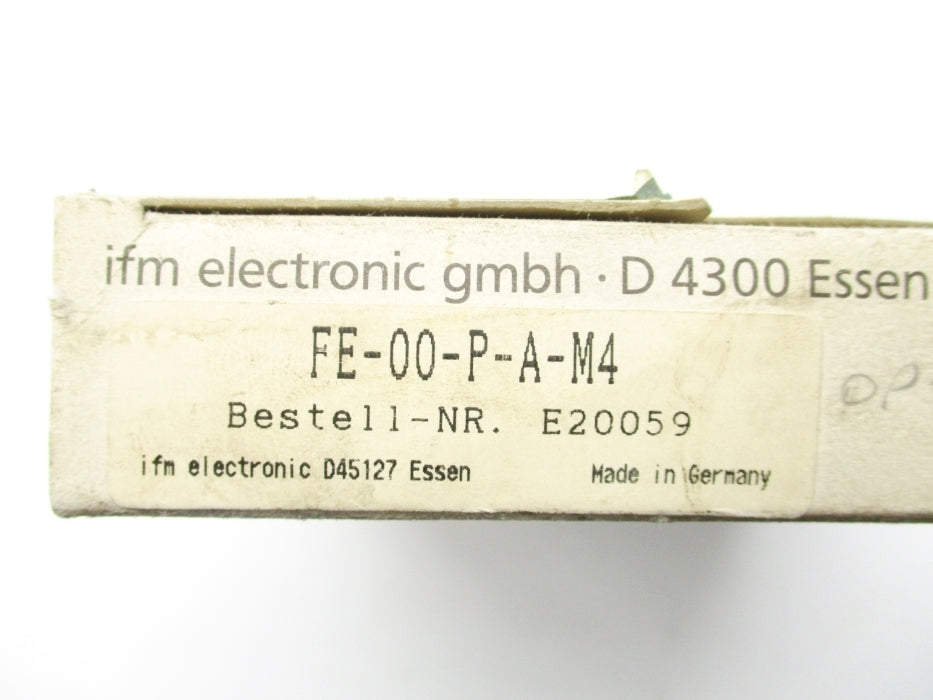 IFM EFECTOR FE-00-P-A-M4 E20059 NSMP