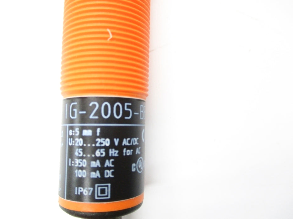 IFM EFECTOR IG-2005-BB0A IG0326 NSMP