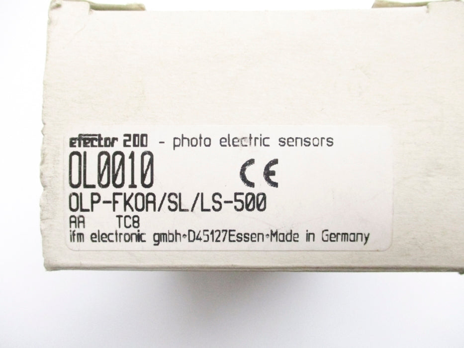 IFM EFECTOR OLP-FKOA/SL/LS-500 OL0010 20-250VAC 5A NSMP