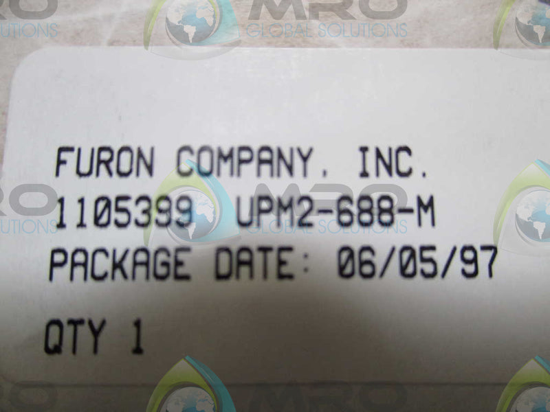 FURON UPM2-688-M DIAPHRAGM VALVE * FACTORY SEALED *