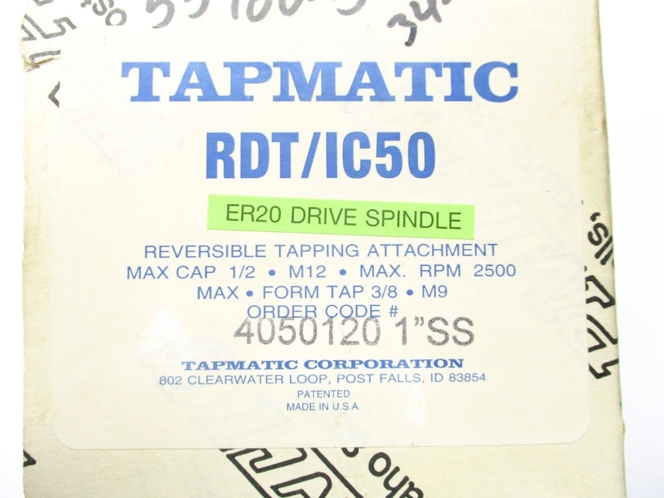 TAPMATIC RDT/IC50 700PSI NSMP