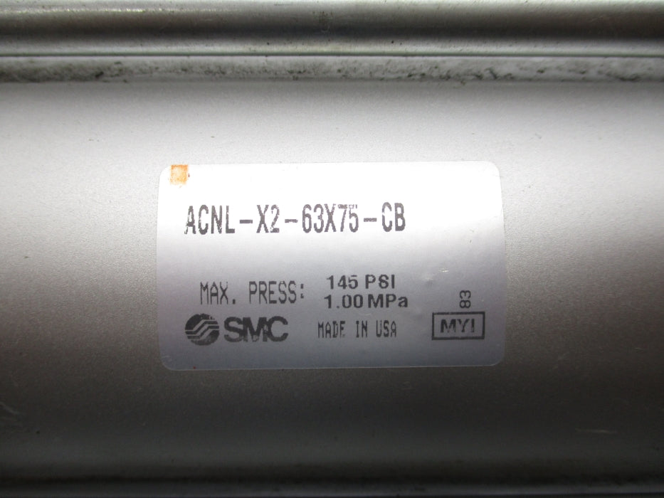SMC ACNL-X2-63X75-CB 145PSI NSNP