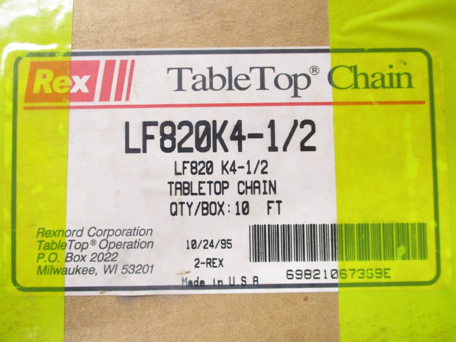 REX LF820K4-1/2 10FT NSMP