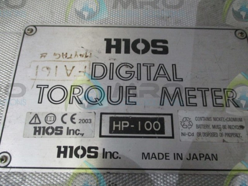 HIOS HP-100 DIGITAL TORQUE METER  UNMP
