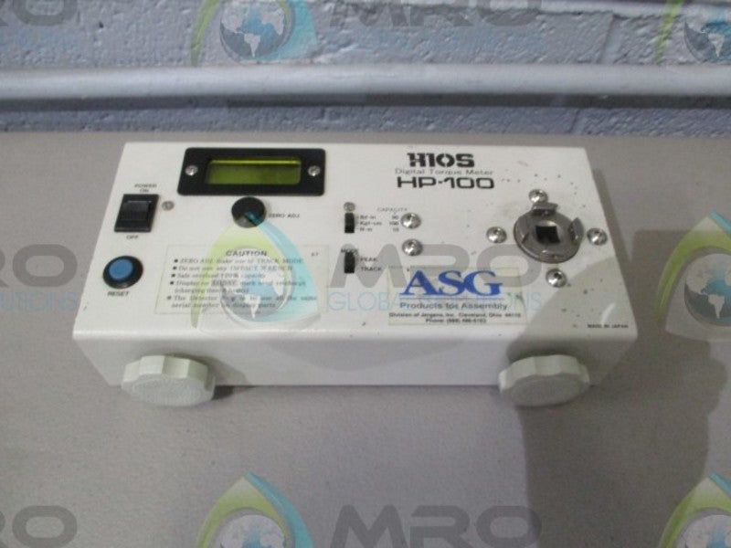 HIOS HP-100 DIGITAL TORQUE METER  UNMP