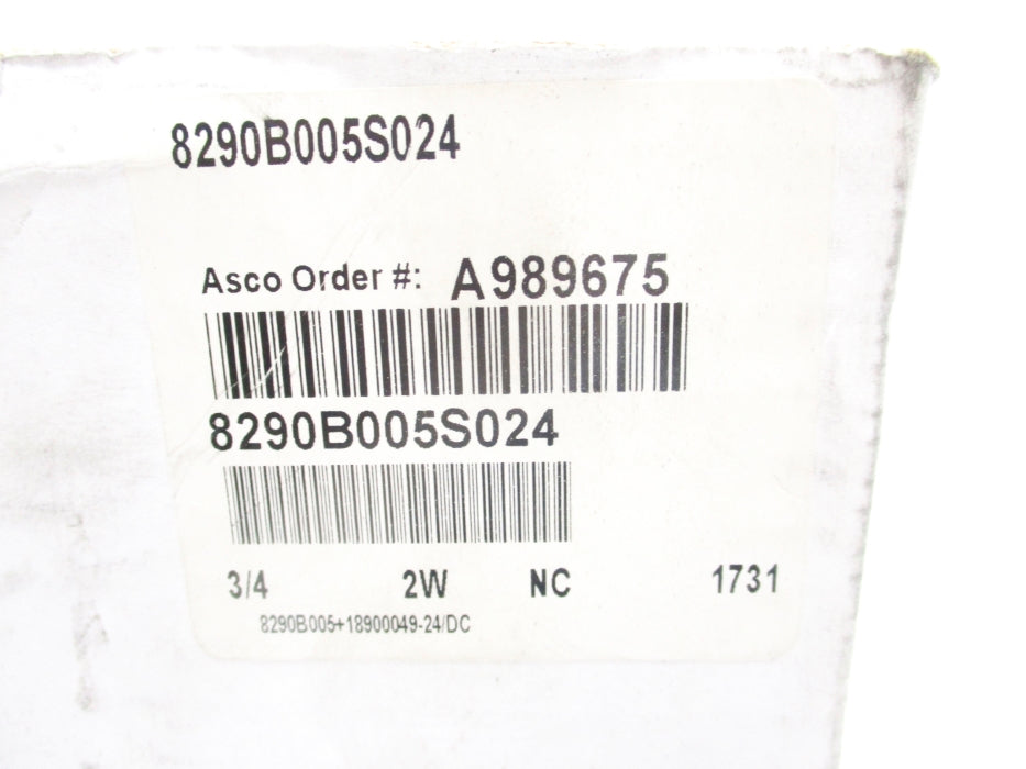 ASCO 8290B005S024 NSFS