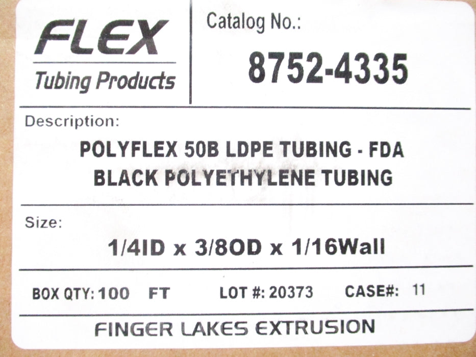 FINGER LAKES EXTRUSION 8752-4335 NSMP