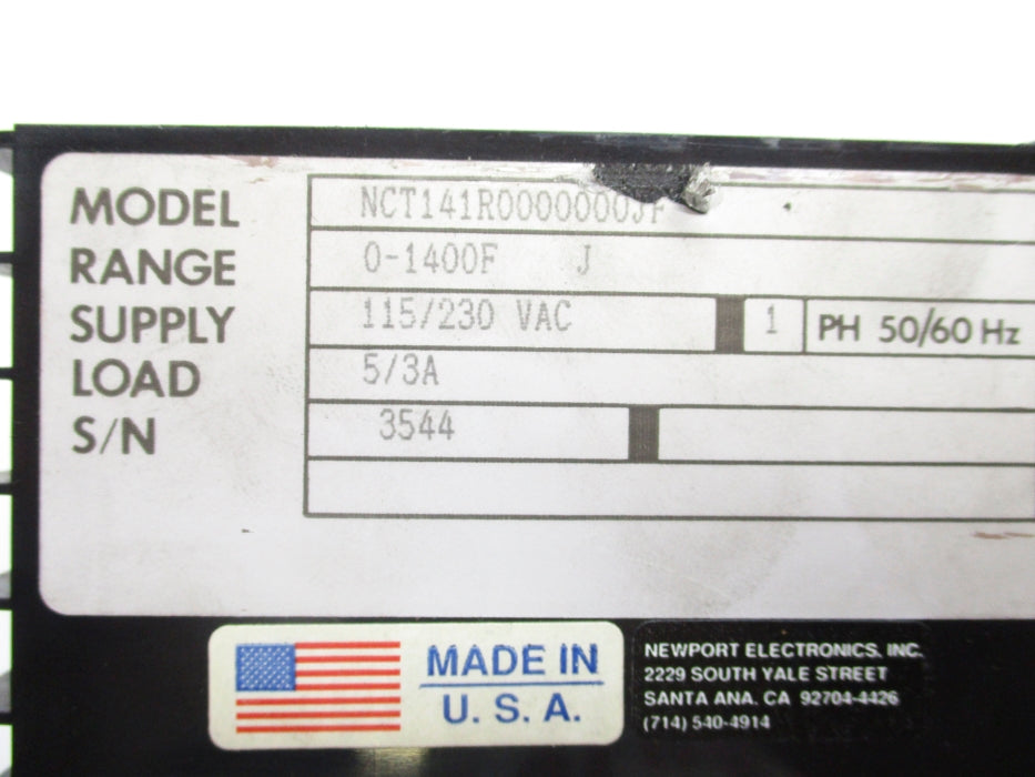 NEWPORT NCT141R0000000JF NSNP