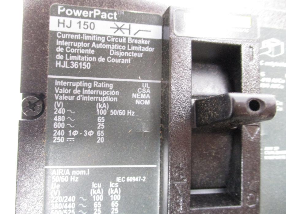SQUARE D HJL36150 600V 150A NSMP