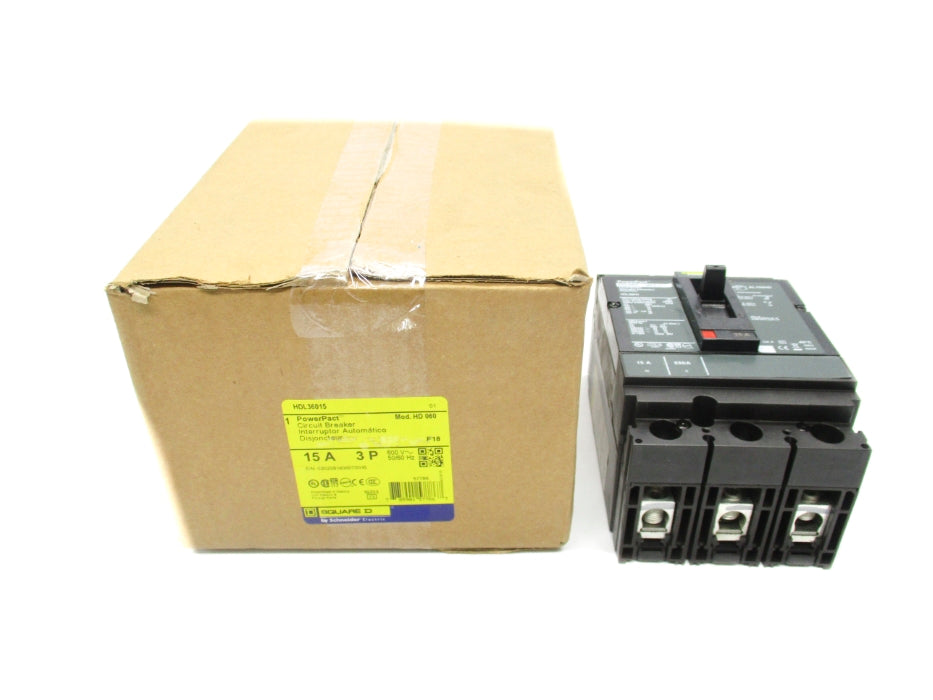 SQUARE D HDL36015 600V 15A NSMP