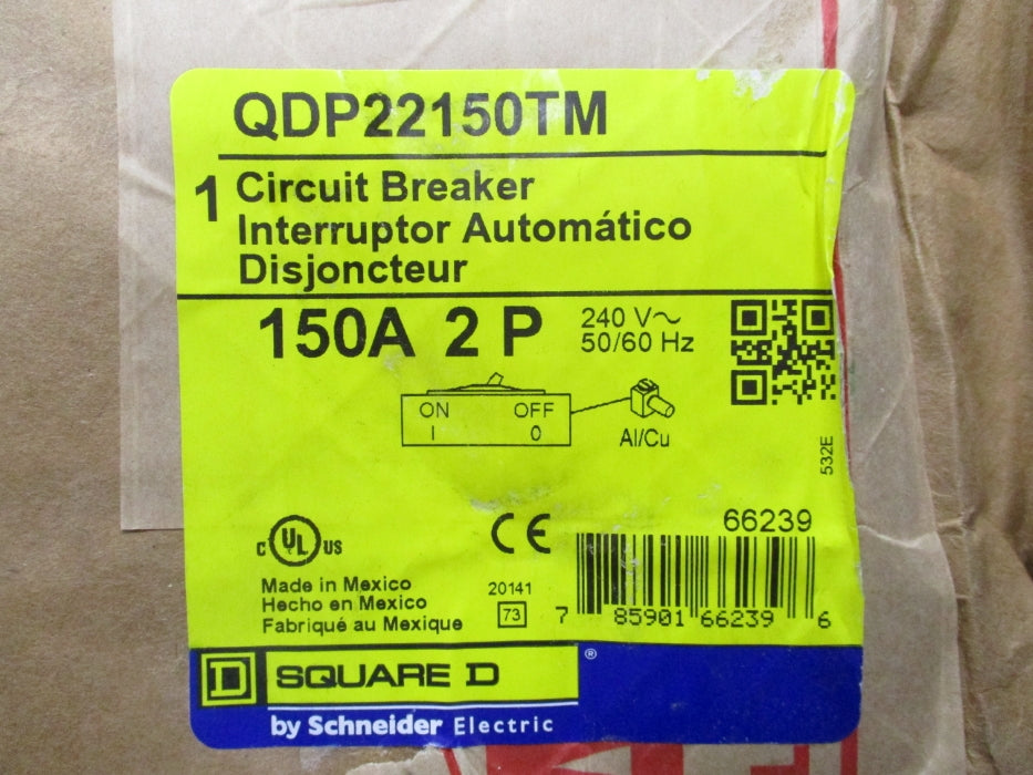 SQUARE D QDP22150TM 240V 150A NSFS