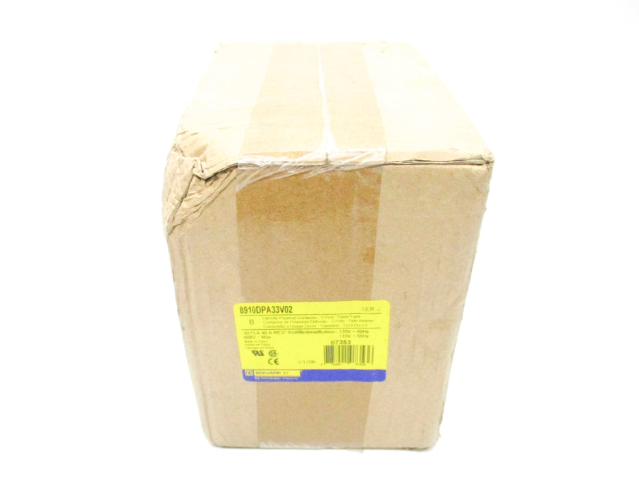 SQUARE D 8910DPA33V02 SER. C 120V (PKG OF 8) NSFS