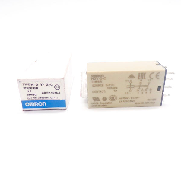 OMRON H3Y-2-C 24VDC 5A 0-1S NSMP