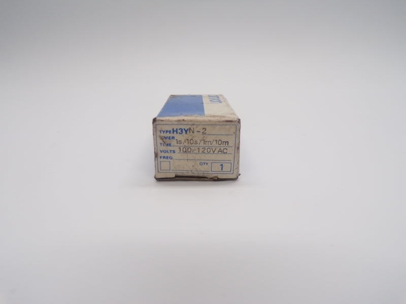 OMRON H3YN-2 100-120VAC 5A 1-10S/1-10M NSMP