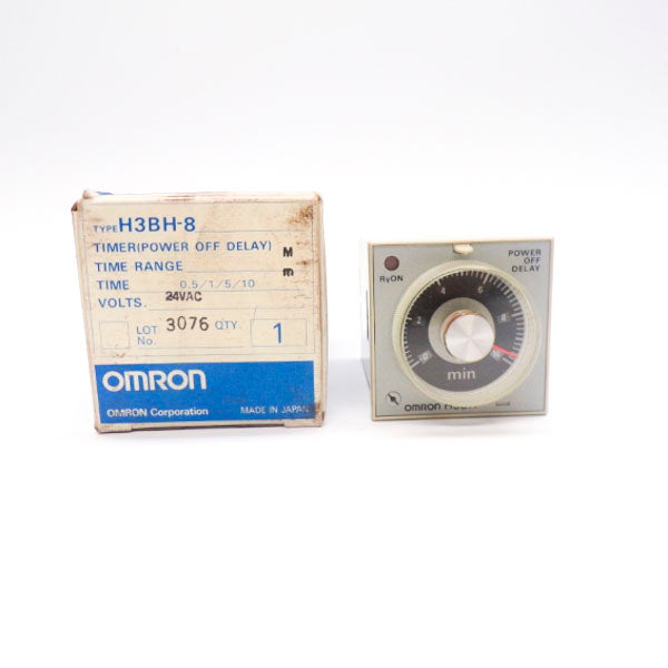 OMRON H3BH-8 24VAC 5A 0.5-10M NSMP