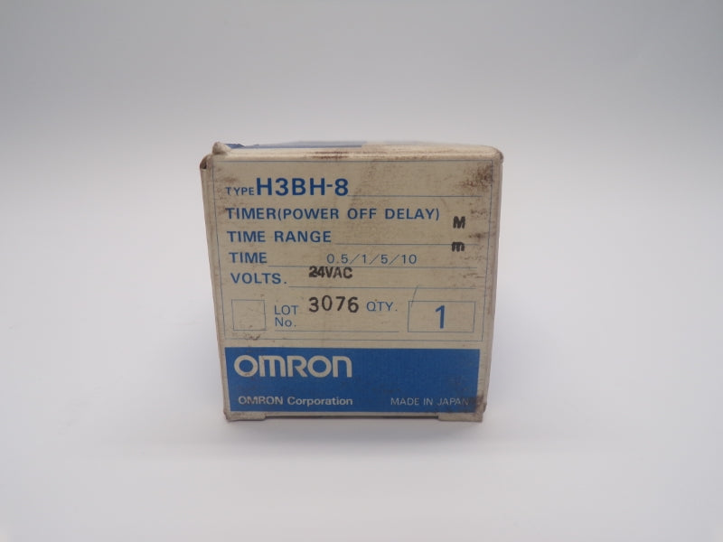 OMRON H3BH-8 24VAC 5A 0.5-10M NSMP