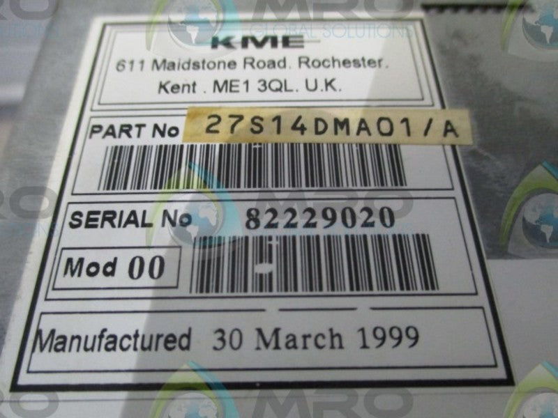 KME 27S14DMAO1/A MONITOR  UNMP