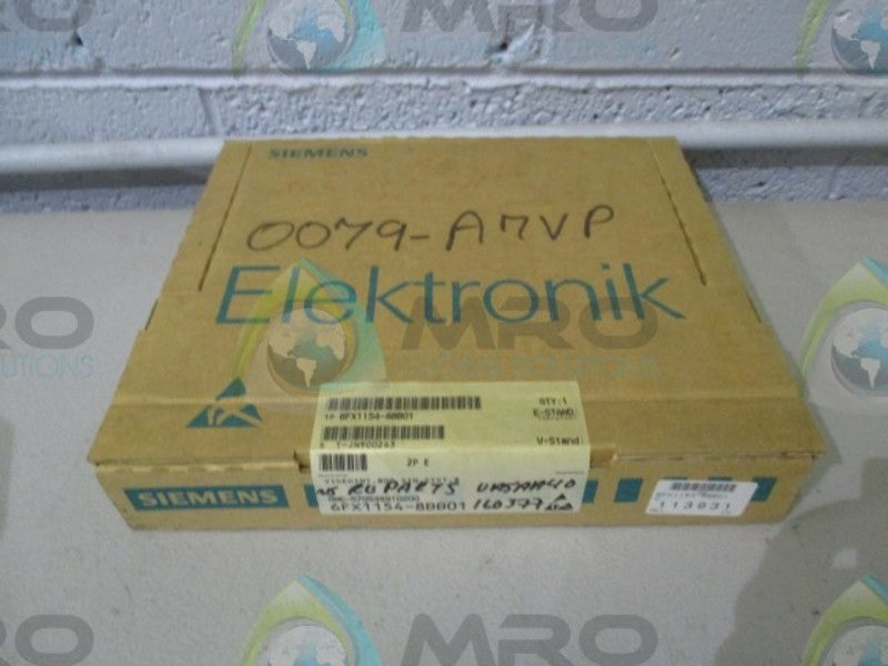 SIEMENS 6FX1154-8BB01 VIDEO INTERFACE  NSFS