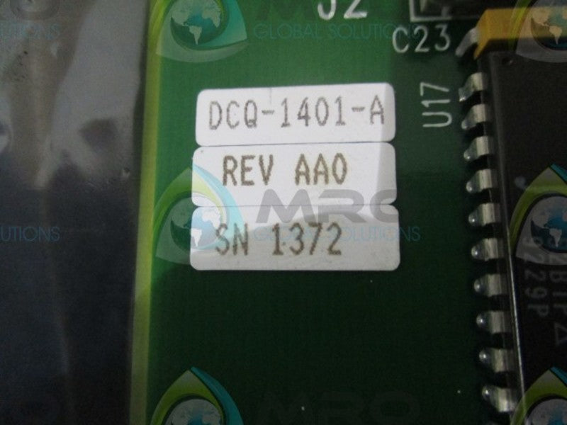 THE LOGICAL COMPANY DCQ-1401-A REPLACEMENT CONTROLLERS  NSNP
