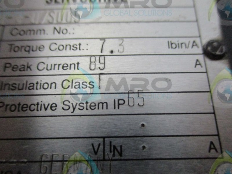 INDRAMAT 093-B-0-0S-2-C/110-A-0/S005 BRUSHLESS SERVO DRIVE  NSNP