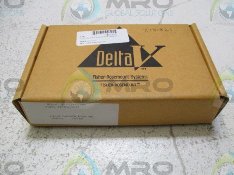 FISHER-ROSEMOUNT DELTA V 12P1562X042 2 WIDE CARRIER W/RED  NSMP