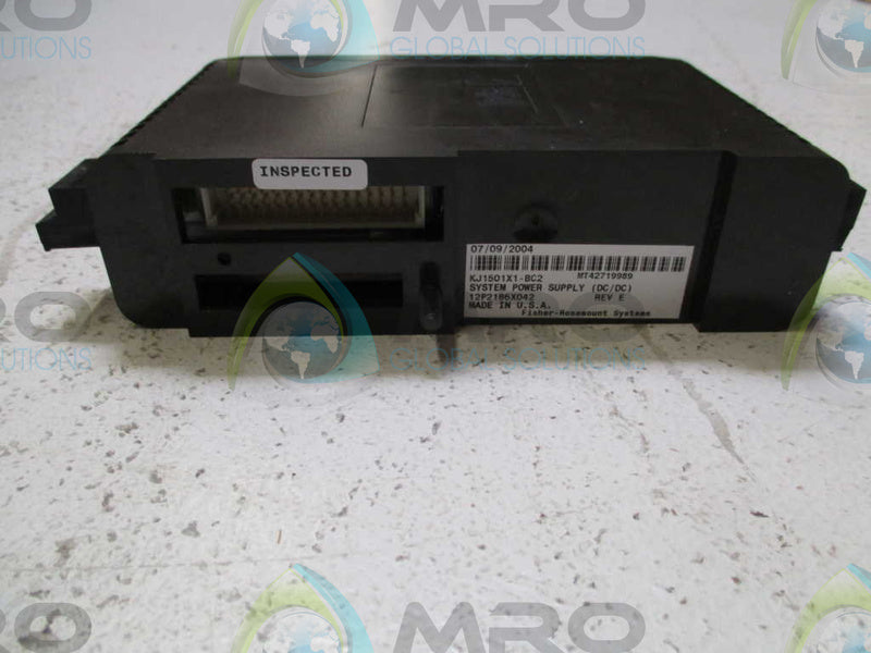 FISHER-ROSEMOUNT DELTA V 12P2186X042 KJ1501X1-BC2  NSMP