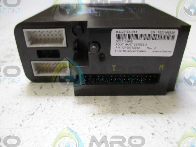 FISHER-ROSEMOUNT 12P2531X052 INPUT MODULE w/TERMINAL BLOCK  NSMP