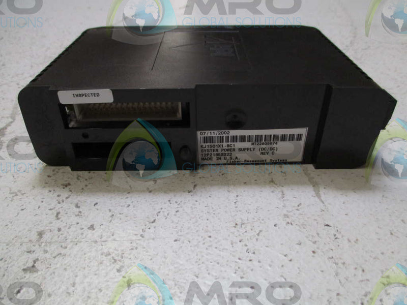 FISHER-ROSEMOUNT DELTA V 12P2186X012 KJ1501X1-BC1  NSMP