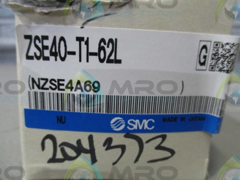 SMC ZSE40-T1-62L NSMP