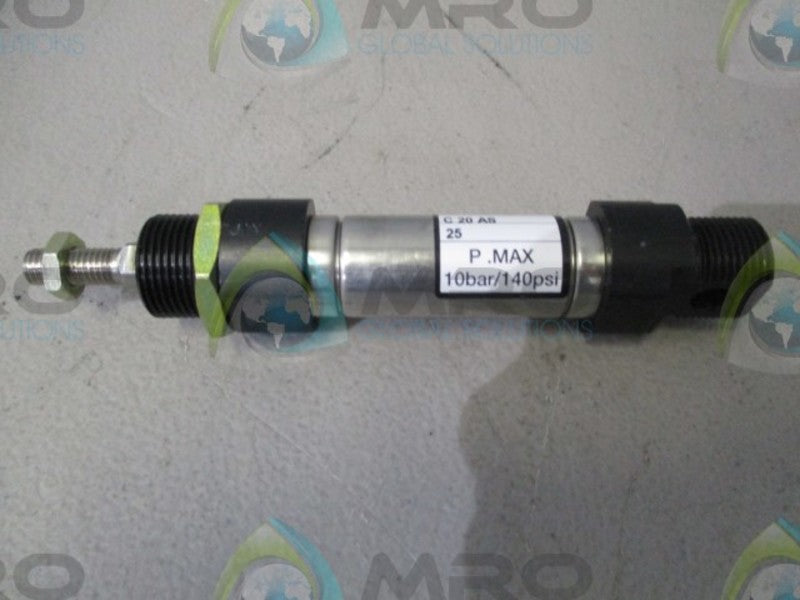 ASCO 43500074B ROUND CYLINDER C20 AS 25 10 BAR 140 PSI  NSNP