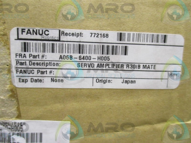 FANUC A06B-6400-H005 ROBOTICS DRIVE  NSMP