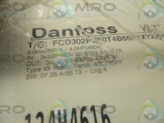 DANFOSS 134H4616 FCD302P3K0T4B66H1XYXXXXXA0BXXXXXXDX AC DRIVE* NEW IN BOX *