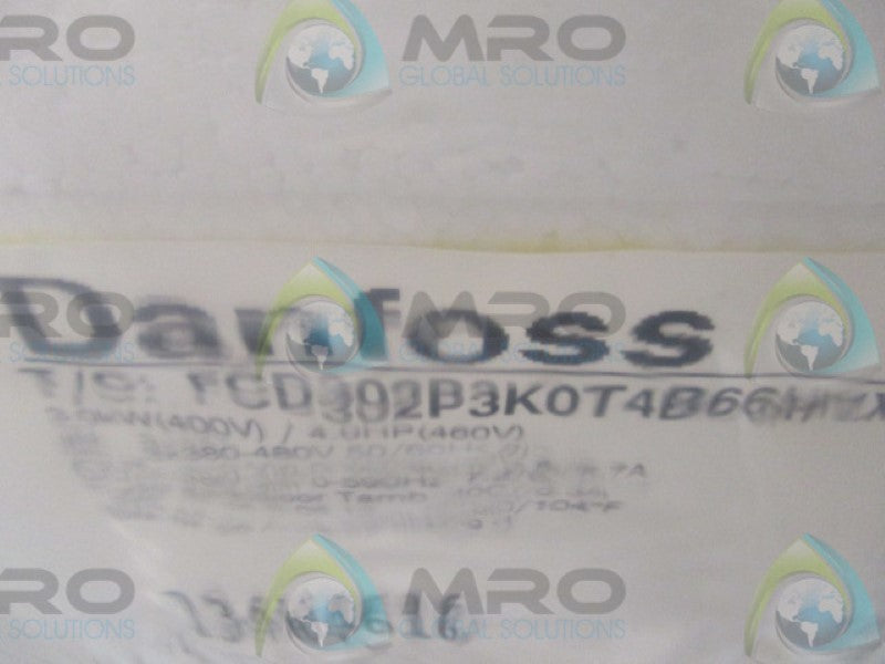 DANFOSS 134H4616 FCD302P3K0T4B66H1XYXXXXXA0BXXXXXXDX AC DRIVE NSMP