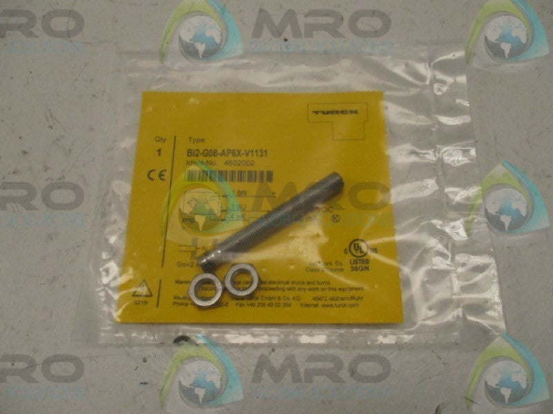 TURCK BI2-G08-AP6X-V1131 PROXIMITY SENSOR  NSMP