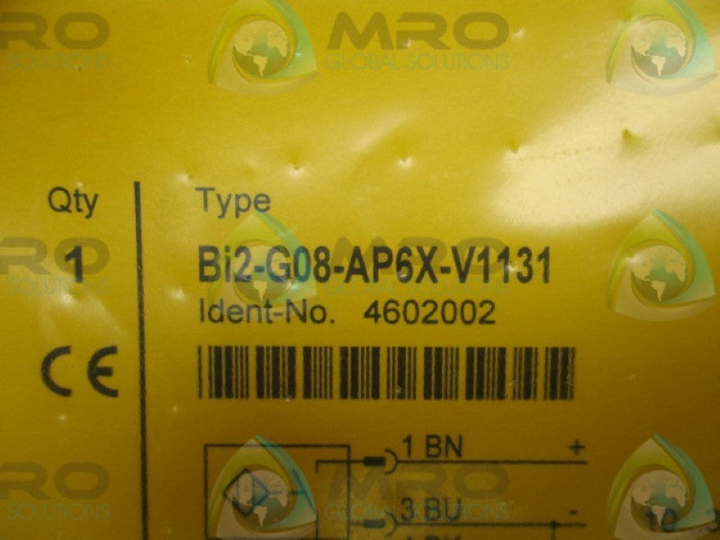 TURCK BI2-G08-AP6X-V1131 PROXIMITY SENSOR  NSMP