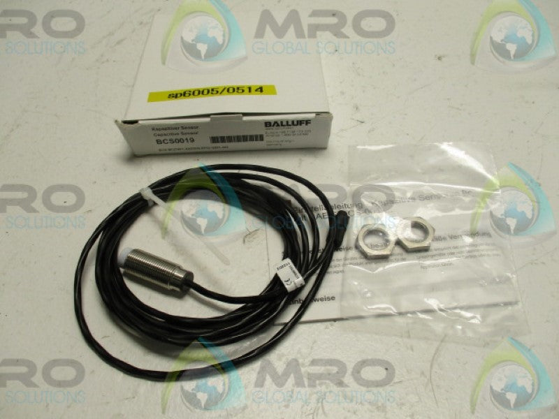 BALLUFF BCSM12T4D1-XXS80G-EP02-GZ01-002 CAPACITIVE SENSOR 8MM  NSMP