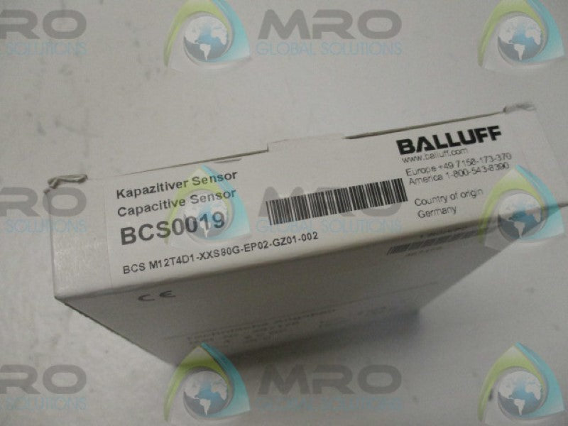 BALLUFF BCSM12T4D1-XXS80G-EP02-GZ01-002 CAPACITIVE SENSOR 8MM  NSMP