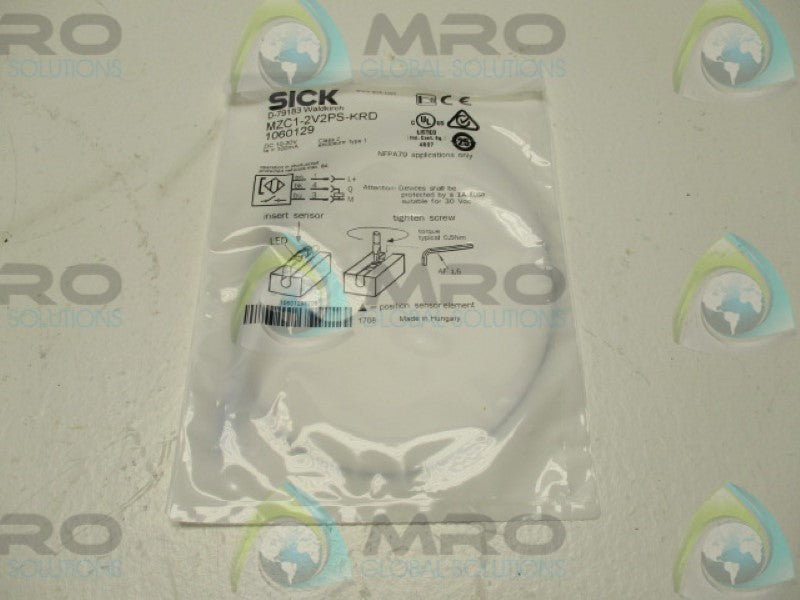 SICK MZC1-2V2PS-KRD SENSOR * NEW IN FACTORY BAG *