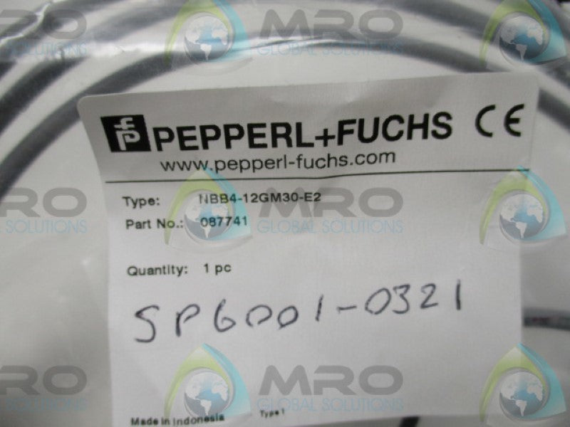 PEPPERL+FUCHS NBB4-12GM30-E2 INDUCTIVE SENSOR * NEW IN FACTORY BAG *